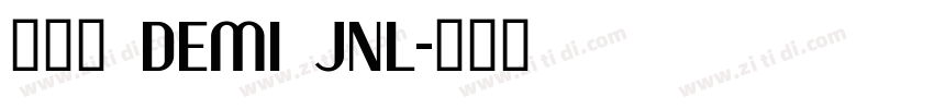 触控笔 Demi JNL字体转换
